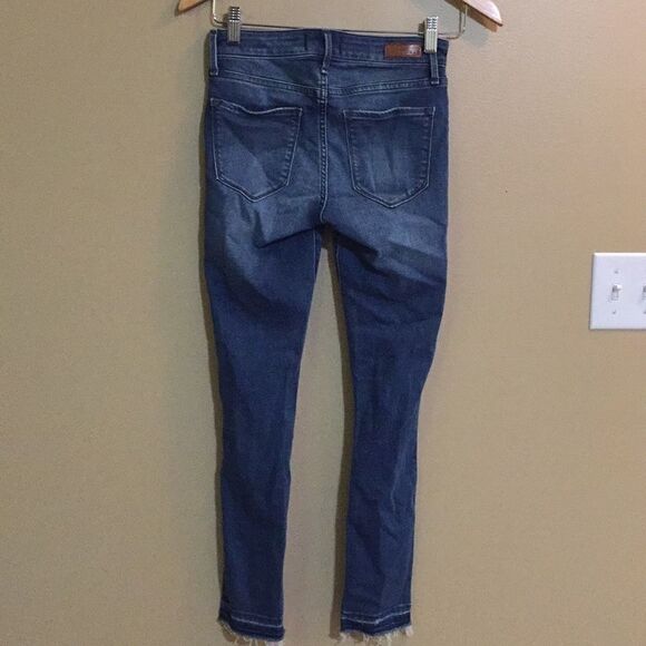 Abercrombie & Fitch Harper Low Rise Ankle Jeans Size 25 Regular - Picture 2 of 3